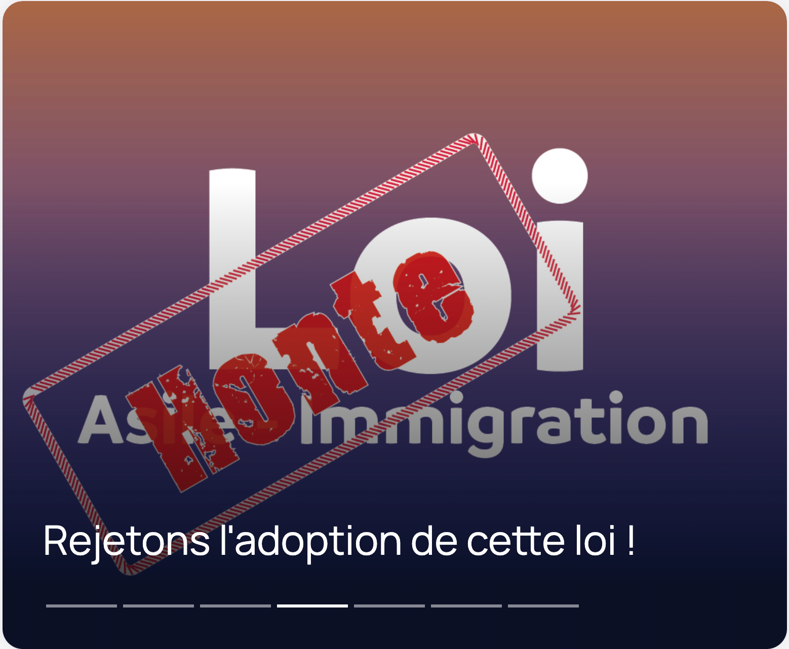 Loi Immigration • Ce qui ne va toujours pas