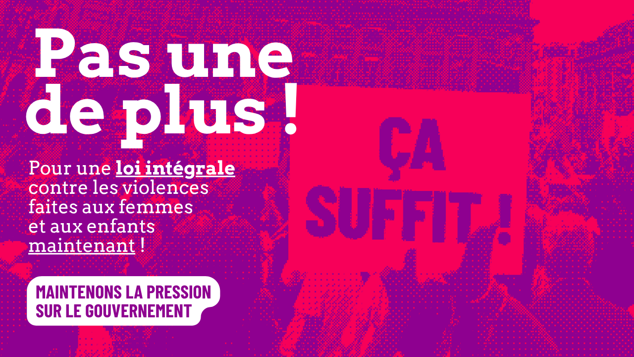 PAS UNE DE PLUS !